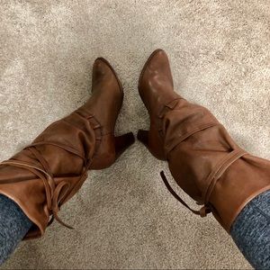 Brown KORS Michael Kors boots